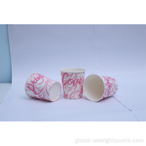 Paper Products for Drinking Disposable 6oz paper cup for coffee Manufactory